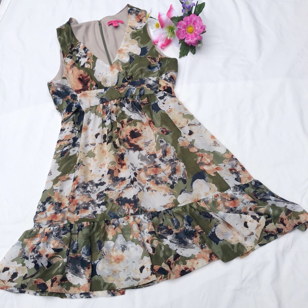 Betsey Johnson Floral Dresd
